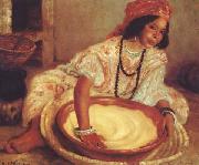 Henry d Estienne La Preparation du couscous (mk32) china oil painting reproduction